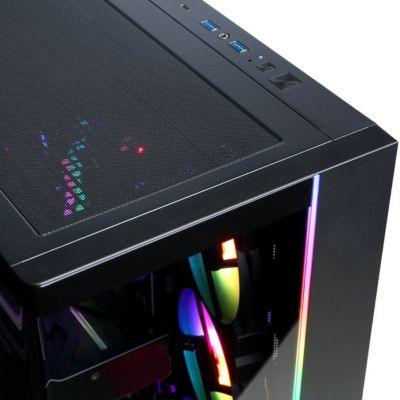 Gamer Supreme Gaming Desktop with Ryzen 9 9900X3D, RTX 5070, 32GB RAM, 2TB SSD, Windows 11 Home