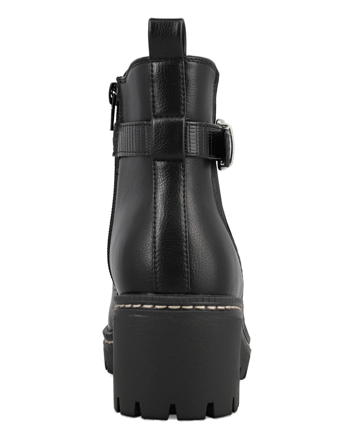 Mia Elis Block Heel Boot In Black