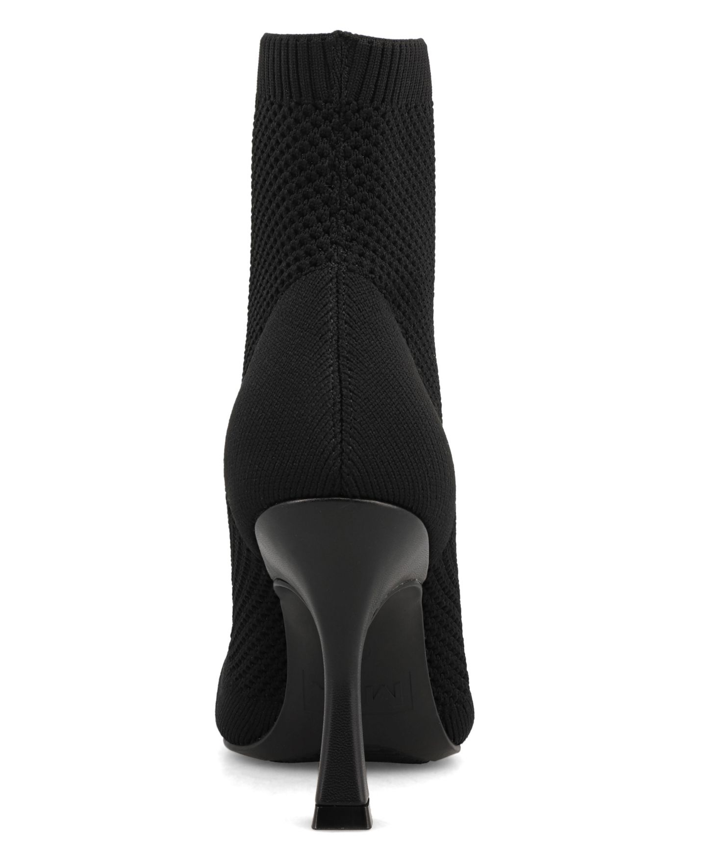 Женские ботинки MIA Pamilla Pointed Toe Knit Dress Booties, цвет: Чёрный — фото 3