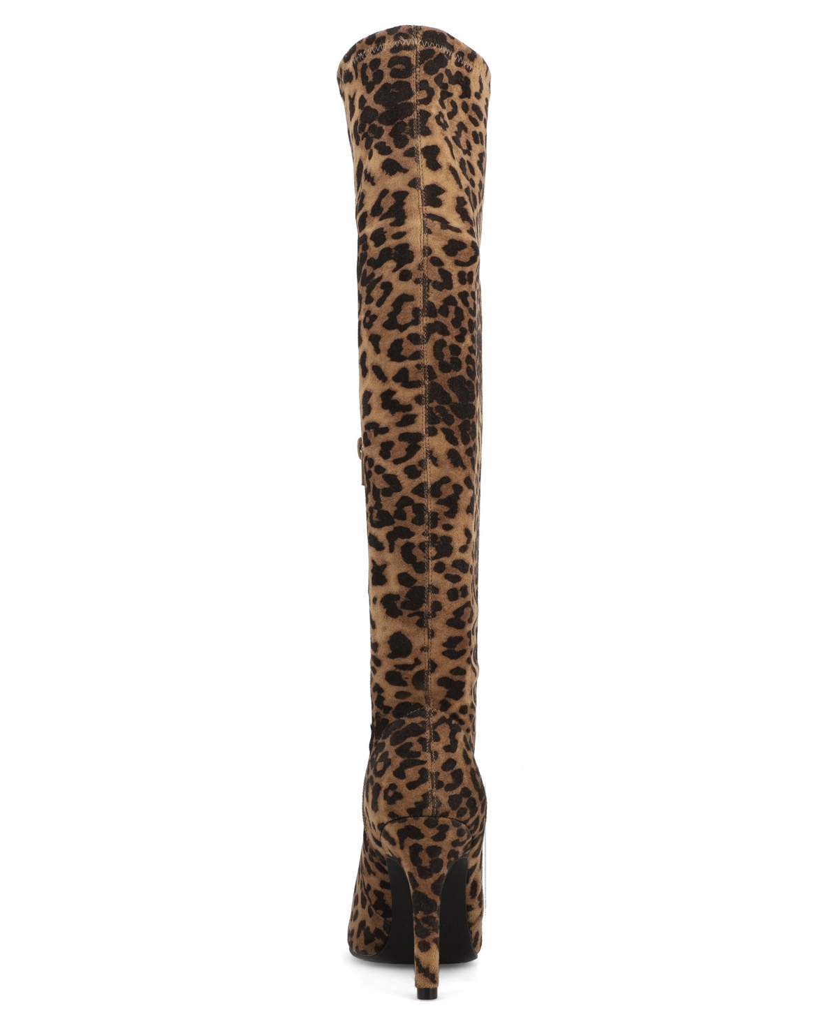 Mia Women's Arisa Stiletto Heel Pointed Toe Tall Boots In Animal Print