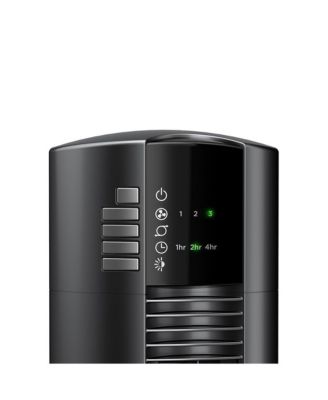 T48312 48 Inch Portable 3 Speed Oscillating Tower Fan w/ Nighttime Setting