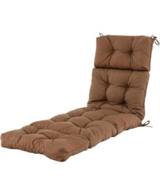 73'' Lounge Chaise Cushion Padded Recliner Cushion
