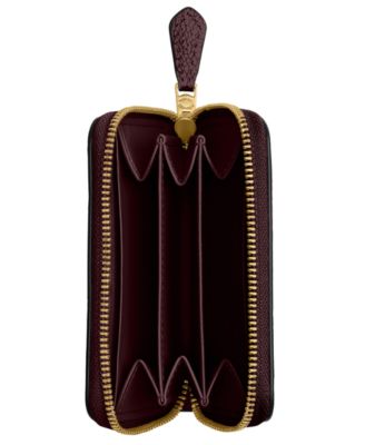 Essential Leather Zip Around Card Case