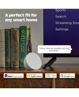 50" Select Series 4K UHD Smart TV - HDR, Dolby Audio, Compatible with Alexa, Voice Remote, Bluetooth Mode, w/AUX HDMI Cable, CPS 1-Year Protection Plan + Streaming kit