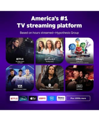 50" Select Series 4K UHD Smart TV - HDR, Dolby Audio, Compatible with Alexa, Voice Remote, Bluetooth Mode, w/AUX HDMI Cable, CPS 1-Year Protection Plan + Streaming kit