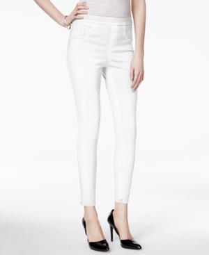 Spanx Cropped Indigo Knit Tummy Control Leggings