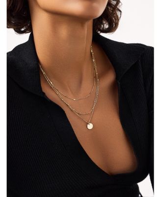 Coin Necklace Set - Willow