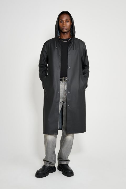 Женские куртки Stutterheim Women's Stockholm Hooded Long Raincoat