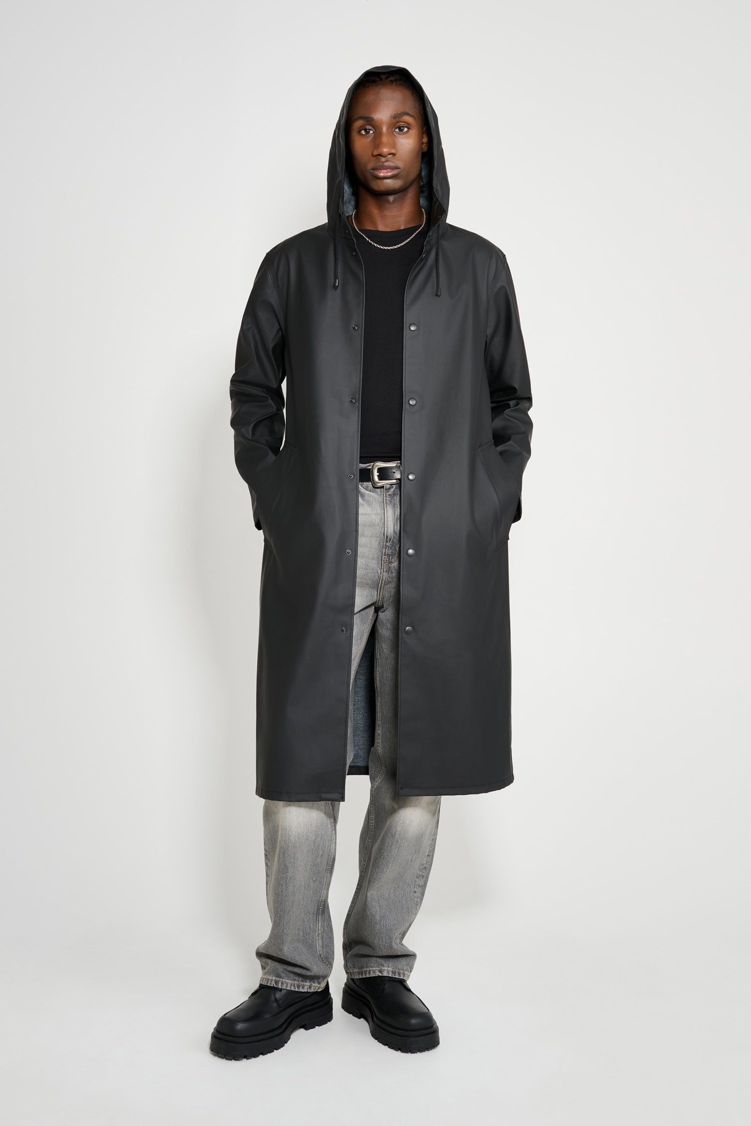 Women's Stockholm Hooded Long Raincoat