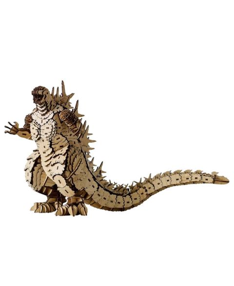 Детский пазл Flash Popup Wa-gu-mi Godzilla 398-Piece 3D Bamboo Puzzle, Ages 15+