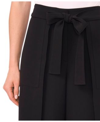 Women's Cropped Flap Front Pants