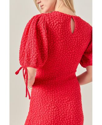 Women's Smocked Midi Dress