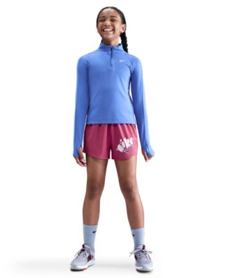 Nike - Big Kids Sportswear Dri-FIT One Woven High-Waisted Shorts