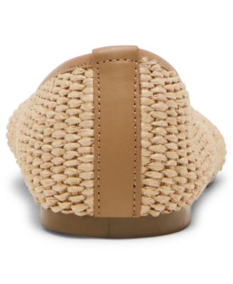 Women's Merlot Woven Ballet Flat Shoes