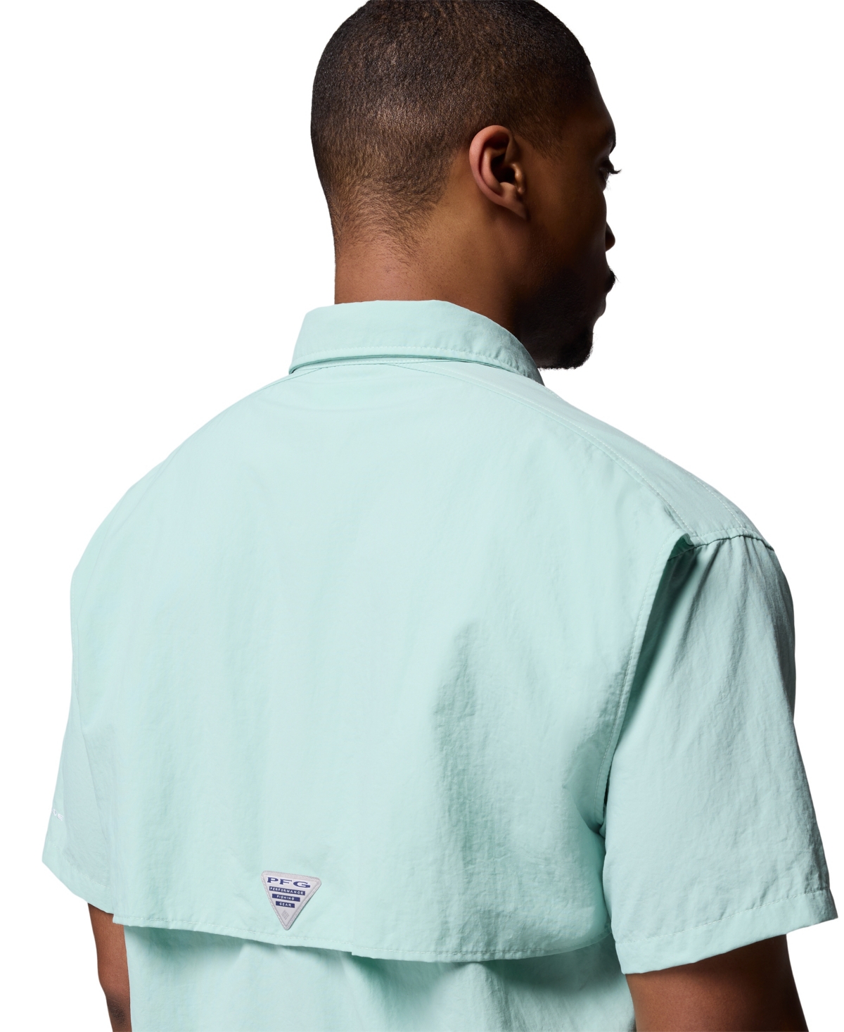 Columbia Men's Bahama Short Sleeve Shirt In Green