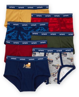 Carter's 7pc Kid Boy Construction Cotton Briefs main image 0
