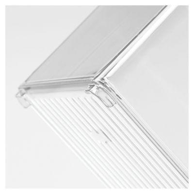 Pantry Storage Bin with Handles - Clear - Made in USA