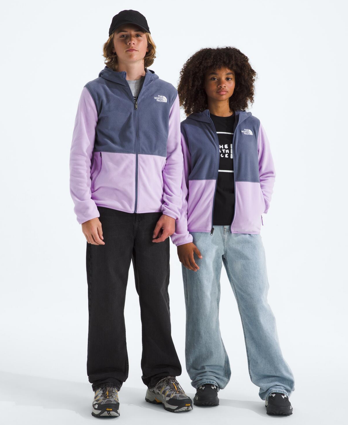 The North Face Big Girls Lightweight Glacier Full Zip Hoodie