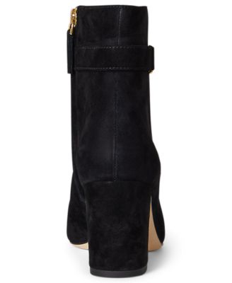 Women's Kellie Suede Heel Booties 