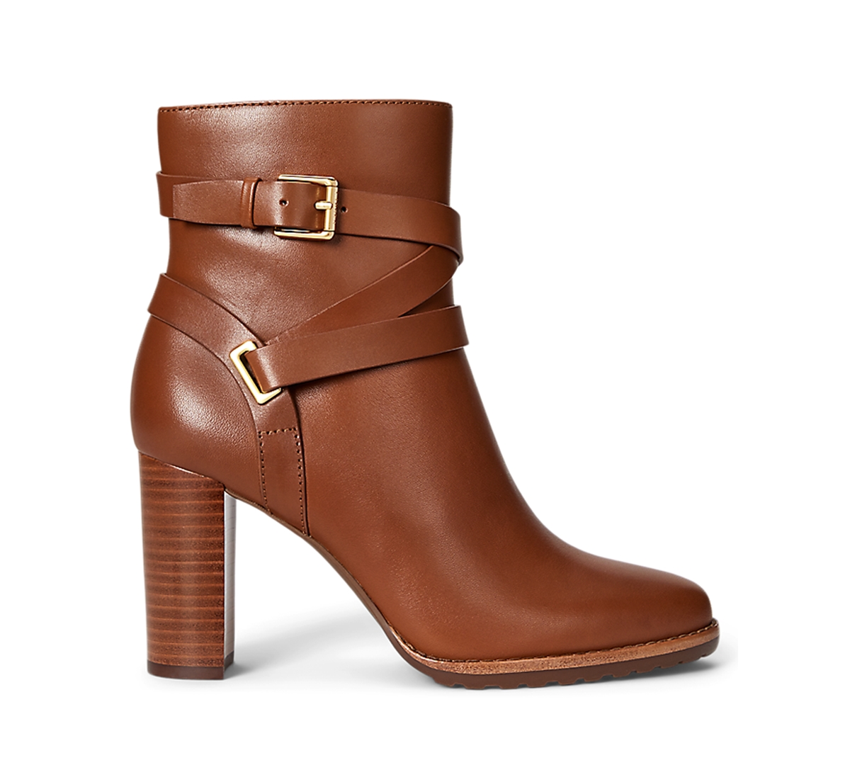 Ralph Lauren Women's Collins Dress Booties In Brown