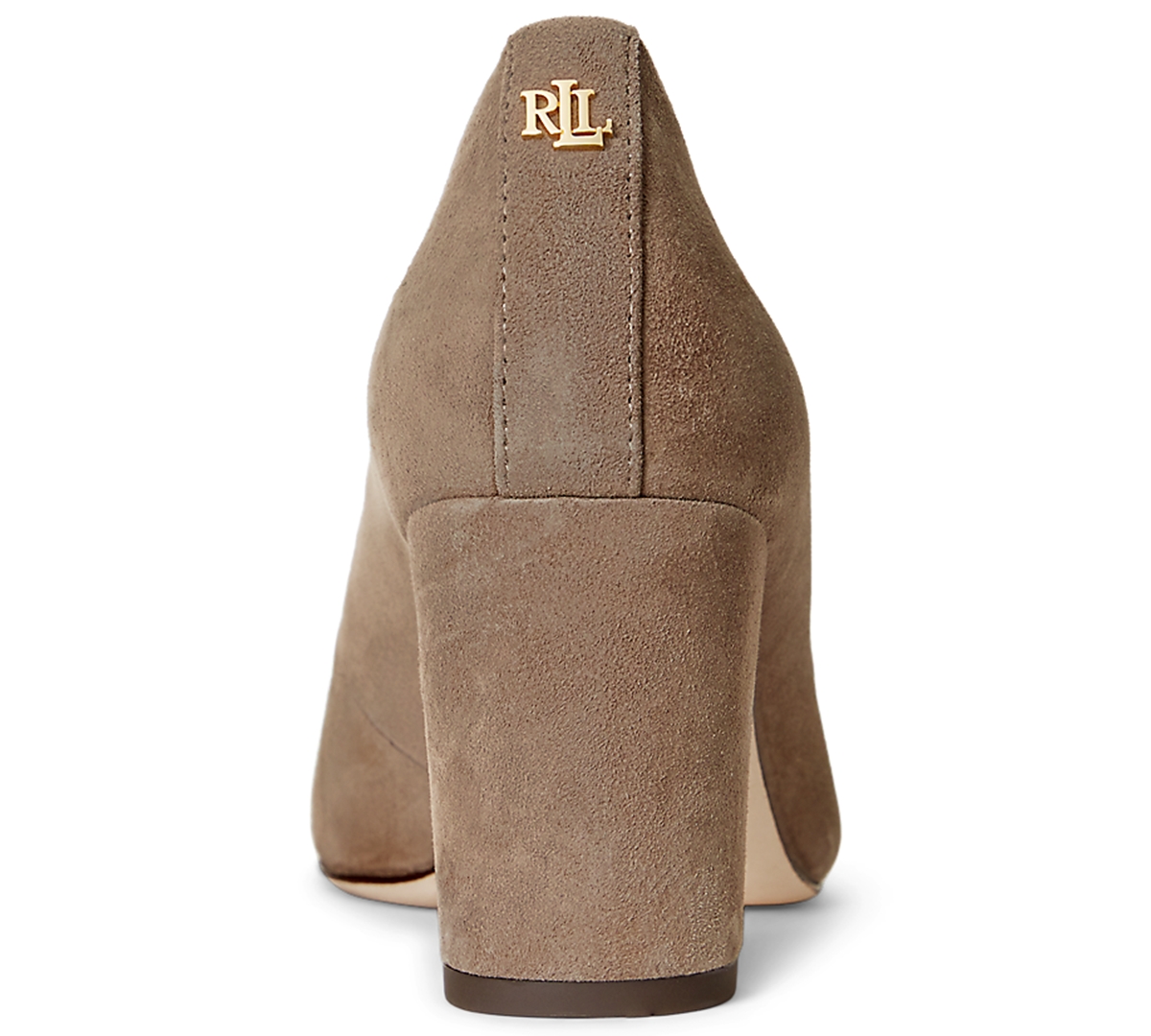Ralph Lauren Women's Lanette Block-heel Pumps In Brown