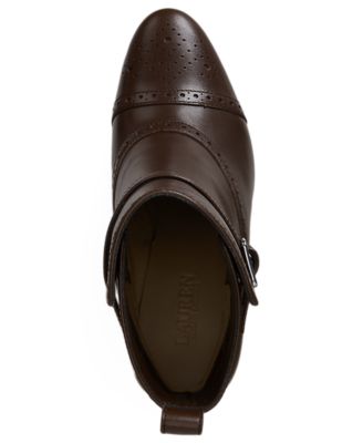 Lauren Ralph Lauren Women's Mckinsey Dress Booties - Macy's