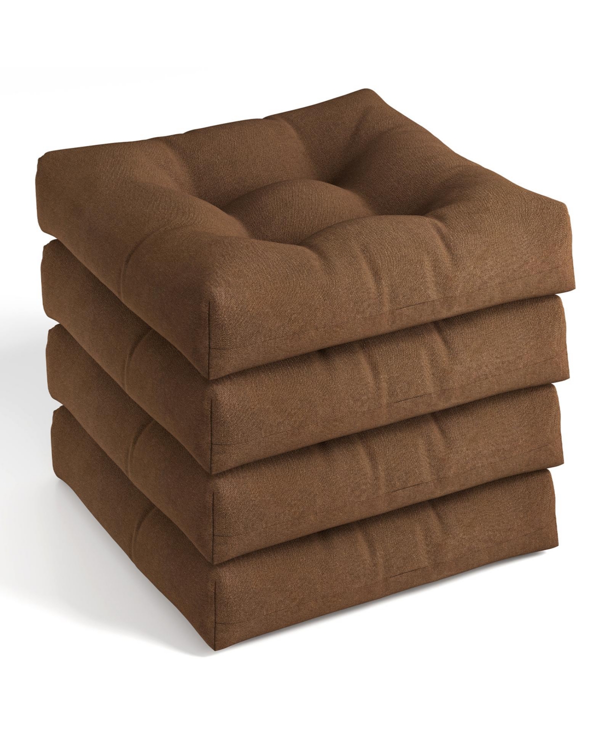 Gymax Set of 21'' x Chair Seat Cushion Pads Patio