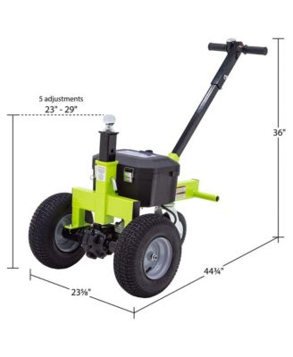 TMD-35ETD8 Adjustable 3500 Lbs Capacity Electric Trailer Dolly, Green