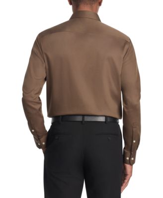 Calvin Klein Men's Steel Plus Regular Fit Dress Shirt