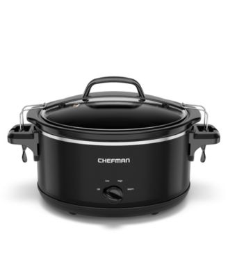 Easy-Set 6 Quart Digital Slow Cooker with Locking Lid