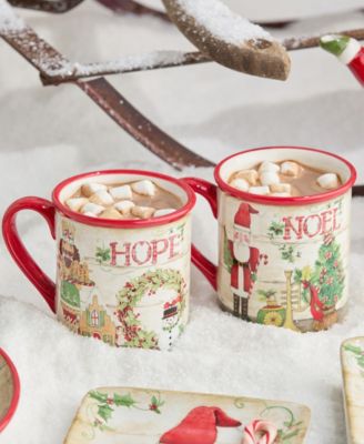 Nutcracker Parade Mugs, Set of 4