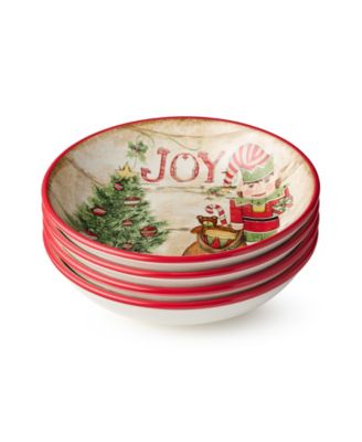 Nutcracker Parade Soup Bowls, Set of 4