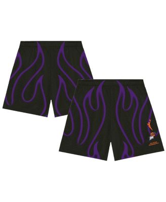 Playa Society - Men's and Women's Black Phoenix Mercury Athletic Shorts