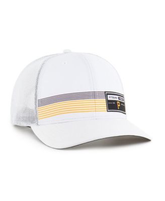 Men's White Pittsburgh Pirates Rangefinder Brrr Trucker Adjustable Hat