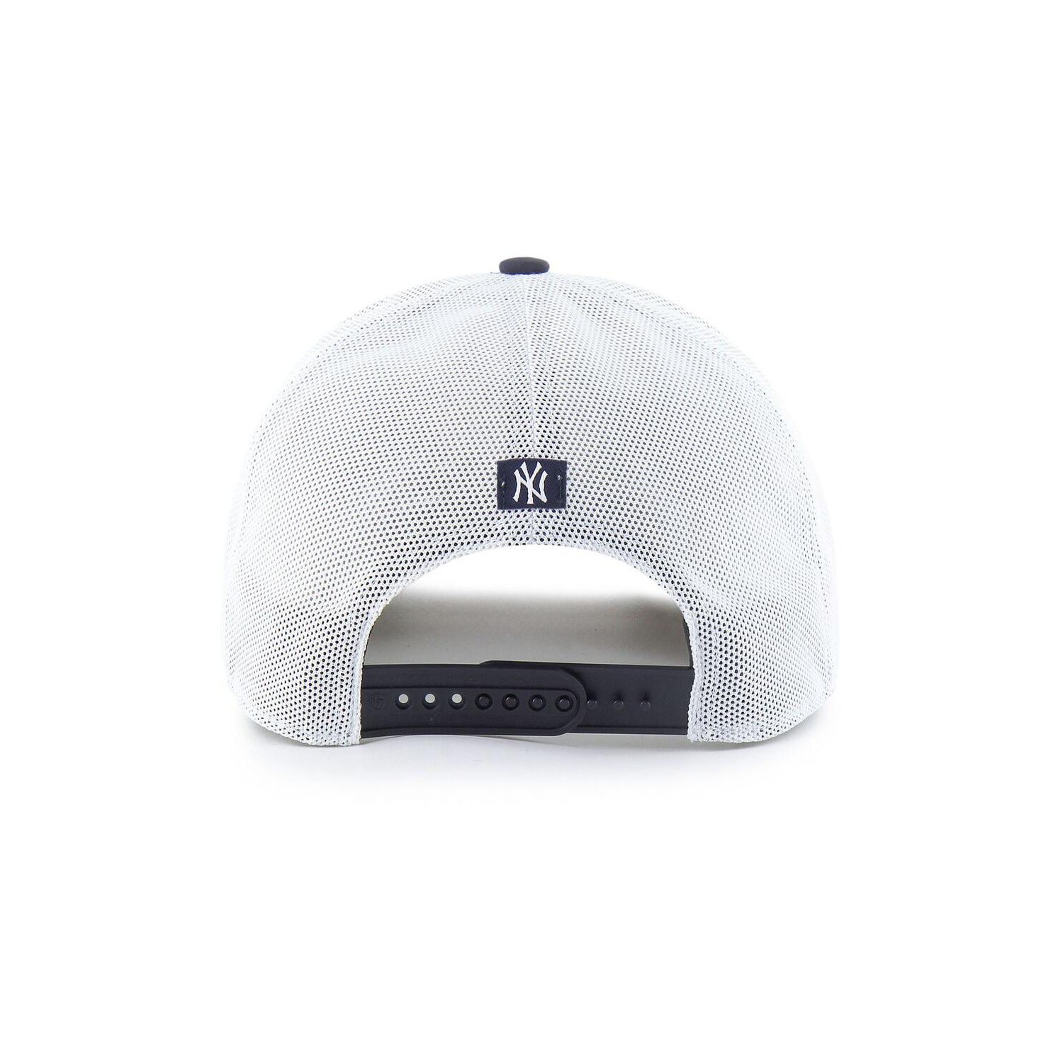 Men's Navy/White New York Yankees Fairway Trucker Adjustable Hat