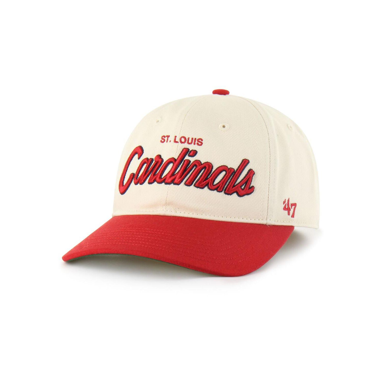 Men's Natural St. Louis Cardinals Crosstown Franchise Fitted Hat