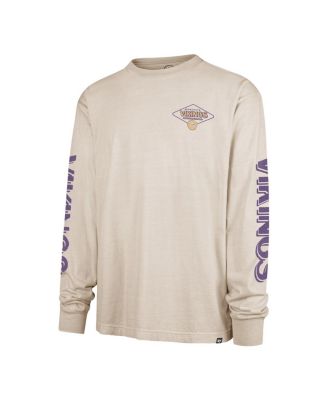 Men's Tan Minnesota Vikings Cairn Ravine Foundation Long Sleeve T-Shirt