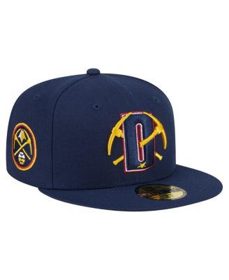 New Era - Men's Navy Denver Nuggets 59FIFTY Fitted Hat