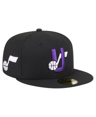 New Era - Men's Black Utah Jazz 59FIFTY Fitted Hat