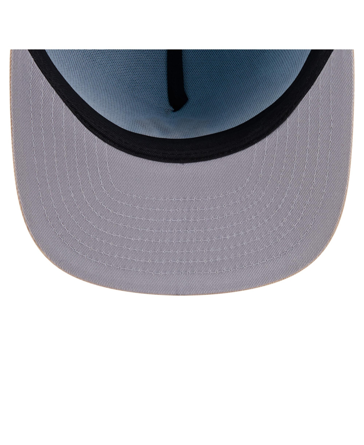 New Era Men's Light Blue/cream New York Yankees Two-tone Color Pack A-frame 59fifty Fitted Hat In Blue