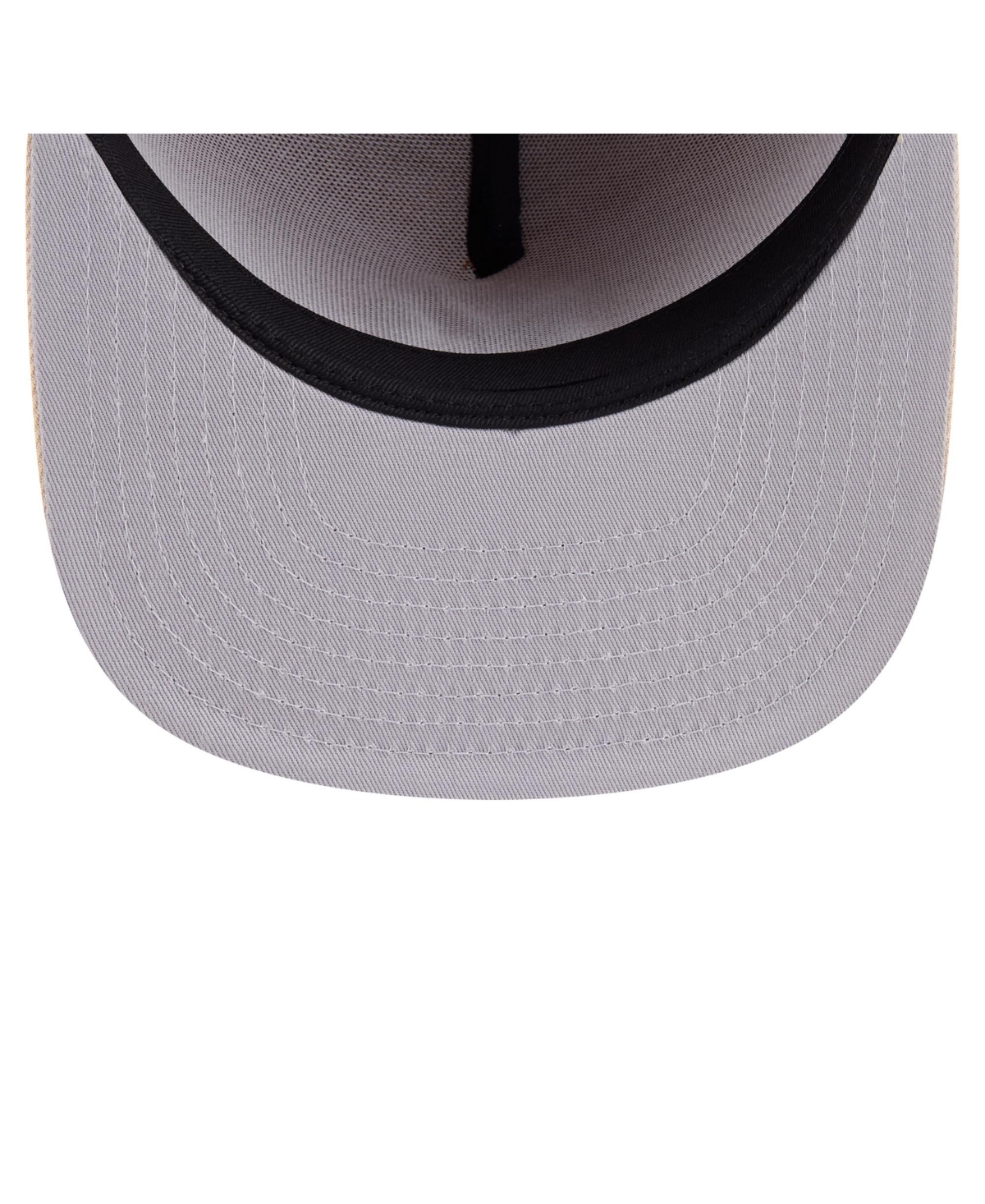 New Era Men's Orange/light Beige New York Yankees Two-tone Color Pack A-frame 59fifty Fitted Hat