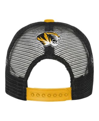 Big Boys and Girls Black/Cream Missouri Tigers Modern Fan Trucker Adjustable Hat