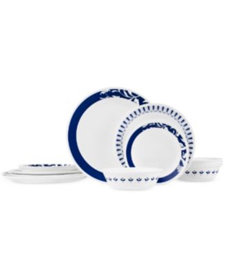 Corelle - Boutique Blue 16 Pc Set