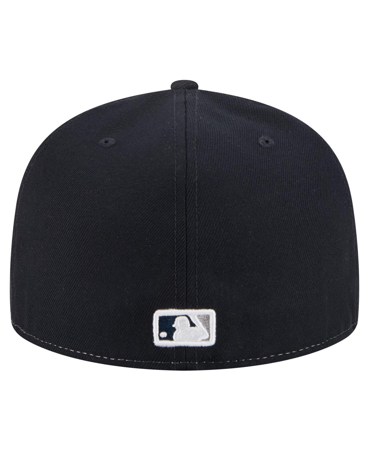 New Era Men's White/navy New York Yankees Repeat 59fifty Fitted Hat In Multi