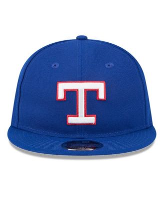 Men's Royal Texas Rangers Baseball Hall of Fame Retro Crown 9FIFTY Adjustable Hat