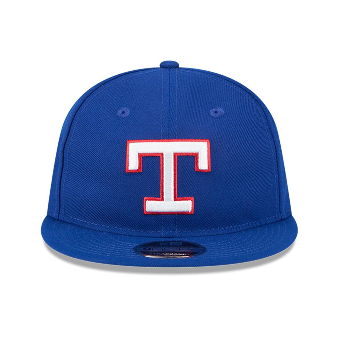 Мужская кепка New Era Royal Texas Rangers Baseball Hall of Fame Retro Crown 9FIFTY Adjustable Hat — фото 5