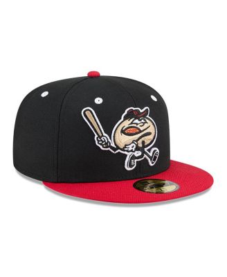 Men's Black Erie SeaWolves Theme Nights 59FIFTY Fitted Hat