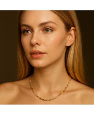 Timeless Gold Rope Necklace