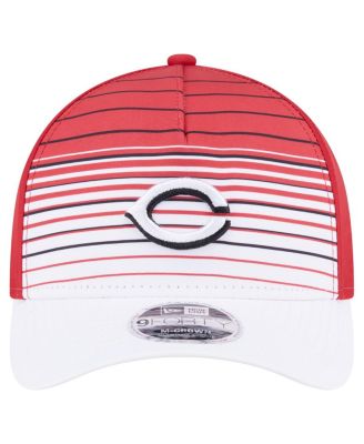 Men's Red Cincinnati Reds Gradient 9FORTY M-Crown Adjustable Hat