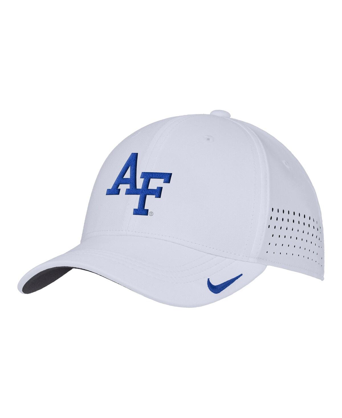 Nike Men's White Air Force Falcons 2025â On-field Performance Flex Hat In White